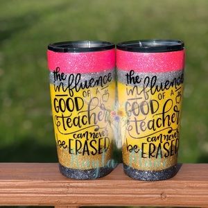 Teacher Pencil Tumbler